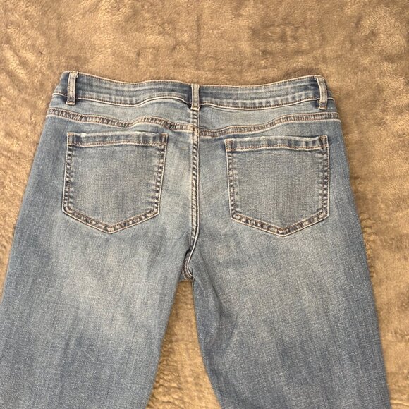 J. Jill Denim Boyfriend Jeans Straight Leg Ankle Size 8P - Picture 8 of 11